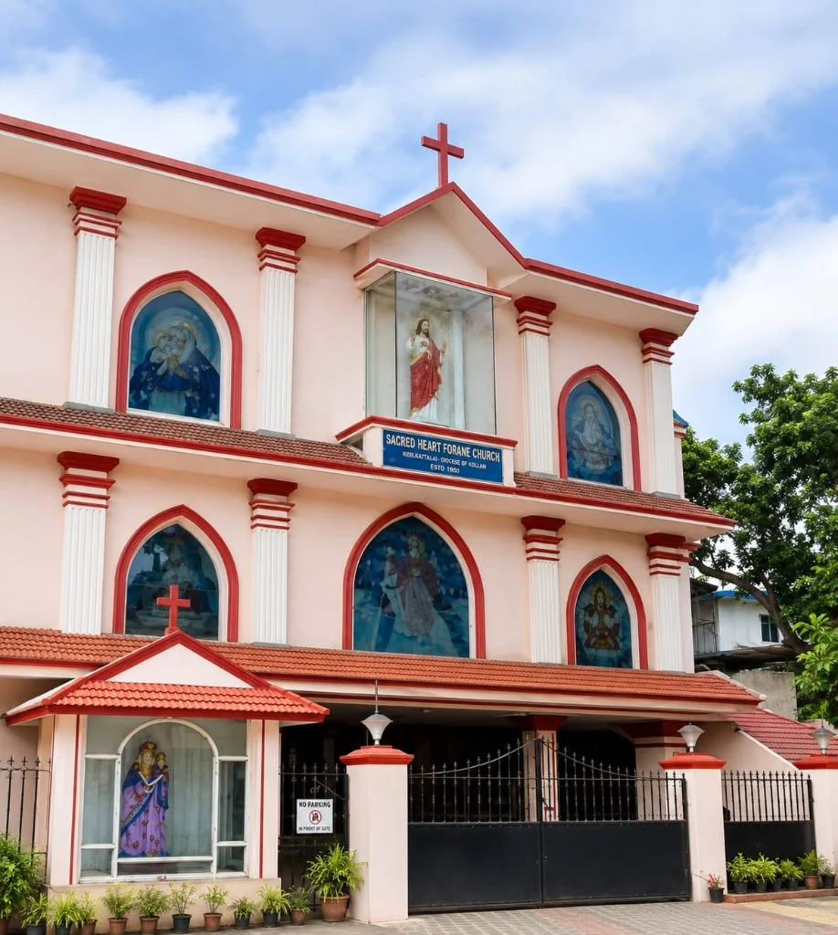 Sacred Heart Forane Church building facade